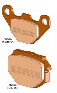 Delta Braking DB2610MX-D KH173 piduriklotsid - DB2610MX-D