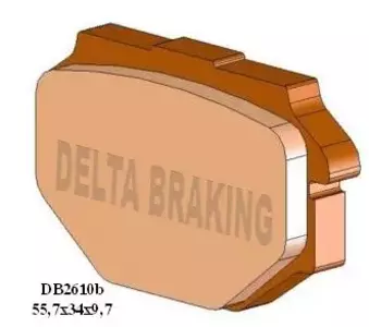 Спирачни накладки Delta Braking DB2610MX-D KH173-2