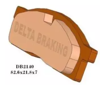 Zavorne ploščice Delta Braking DB2140MX-D KH119 - DB2140MX-D