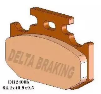 Delta Braking DB2400OR-D KH307 Yamaha YFM Bakre bromsbelägg-2