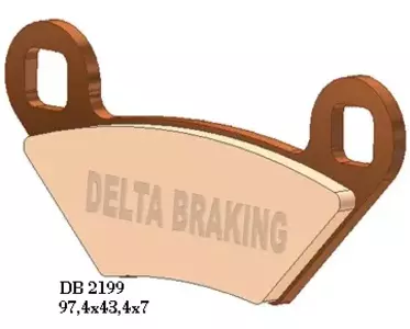 Delta Braking DB2199OR-D Pastilhas de travão KH475 Polaris-2