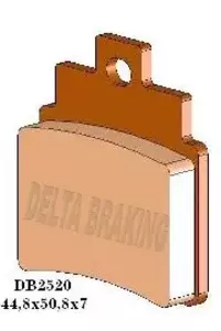 Brzdové destičky Delta Braking DB2520OR-D KH355 Kymco 250/300 - DB2520OR-D