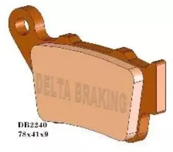 Klocki hamulcowe Delta Braking DB2240OR-D KH208 Tył - DB2240OR-D