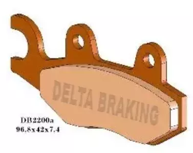 Delta Braking DB2200OR-D KH135 / KH214 Pastilhas de travão dianteiras-2
