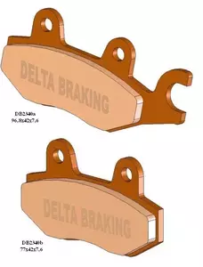 Brzdové doštičky Delta Braking DB2340OR-D KH165 Predné - DB2340OR-D