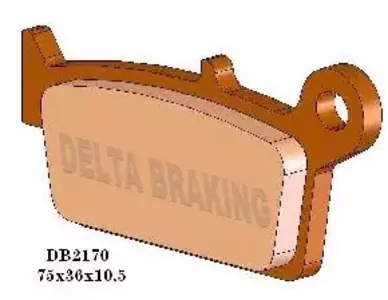 Delta Braking DB2170OR-N KH131 zadné brzdové doštičky - DB2170OR-N