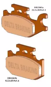Delta Braking DB2163OR-D KH413 Suzuki ATV jarrupalat (vasen etuosa) - DB2163OR-D