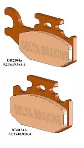 Brzdové destičky Delta Braking DB2164OR-D KH414 Suzuki ATV (pravé přední) - DB2164OR-D
