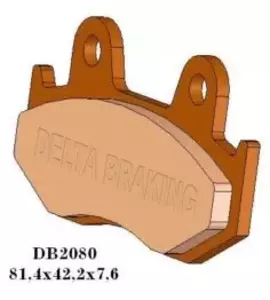 Delta Braking DB2080OR-D KH92, KH323 plaquettes de frein - DB2080OR-D