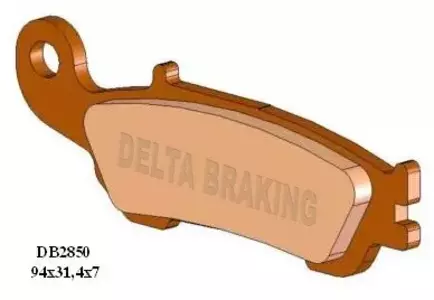 Delta Braking pads DB2850OR-D KH450 față Yamaha YZ/YZF 08-16 - DB2850OR-D