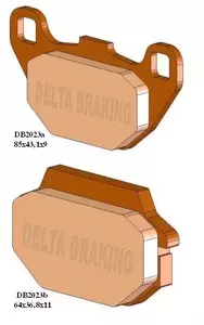 Zavorne ploščice Delta DB2023OR-D KH305 Kymco, SYM - DB2023OR-D