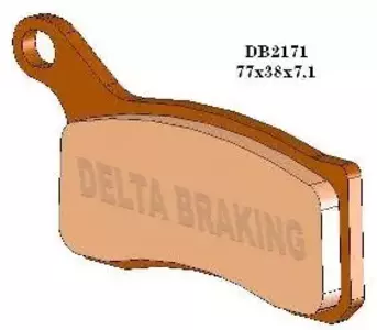Delta Braking DB2171OR-D KH462 Patru plăcuțe de frână Quad - DB2171OR-D