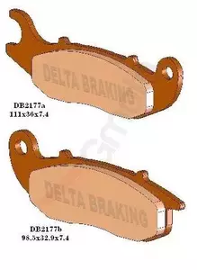 Bremsklotz Delta Braking DB2177OR-D KH465 Vorderseite - DB2177OR-D