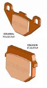 Спирачни накладки Delta Braking DB2060OR-D KH83 - DB2060OR-D