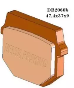 Klocki hamulcowe Delta Braking DB2060OR-D KH83-2