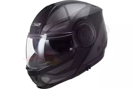 LS2 FF902 SCOPE AXIS BLACK TITAN PINLOCK casco moto XS-2