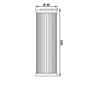 MIW Meiwa filtru de ulei DU6002 HF159-2