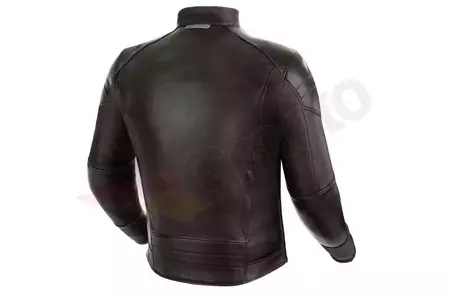 Shima Blake Jacket braune Leder-Motorrad-Jacke L-2