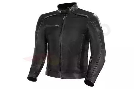 Jachetă Shima Blake Jachetă din piele pentru motociclete negru 3XL-1