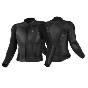Shima Chase Jacket kožená bunda na motorku čierna 48-3