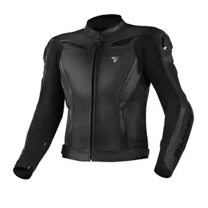 Shima Chase Jacket usnjena motoristična jakna črna 50-1