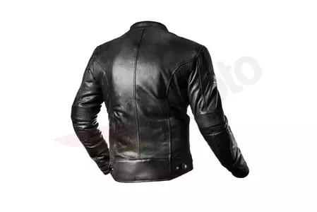 Kožna motociklistička jakna Shima Hunter+, crna L-2