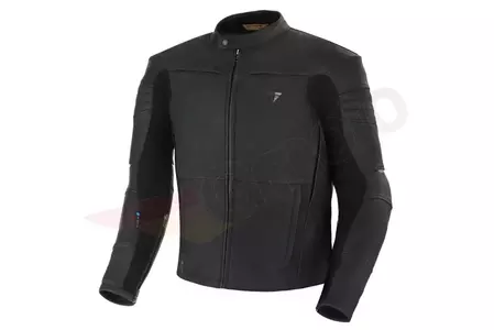 Shima Shadow TFL Jacket blusão de couro para motas preto L-1