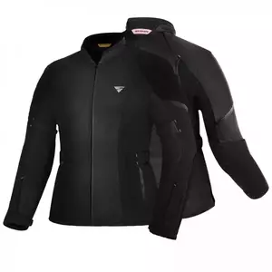 Textilmotorcykeljacka för kvinnor Shima Jet Lady Jacket sommar svart XL-2