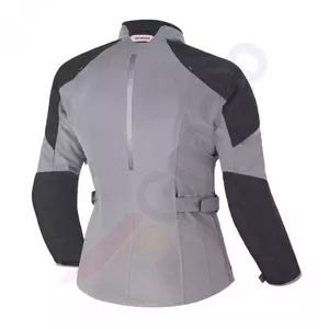 Дамско текстилно яке за мотоциклет Shima Jet Lady Jacket лятно сиво XL-2