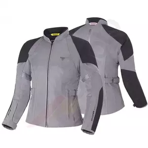 Дамско текстилно яке за мотоциклет Shima Jet Lady Jacket лятно сиво XL-3