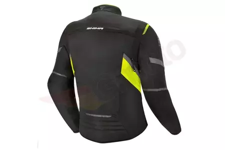 Shima Rush crna fluo 3XL tekstilna motoristička jakna-2