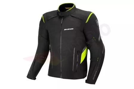 Shima Rush jachetă de motocicletă din material textil negru fluo XL-1
