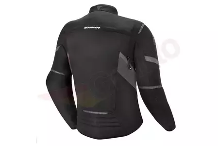 Shima Rush crna tekstilna motoristička jakna M-2