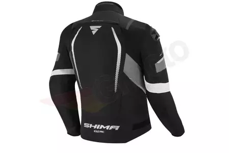 Shima Solid Jacket textilní bunda na motorku černá L-2