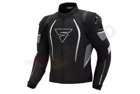 Shima Solid Jacket crna XXL tekstilna motoristička jakna-1