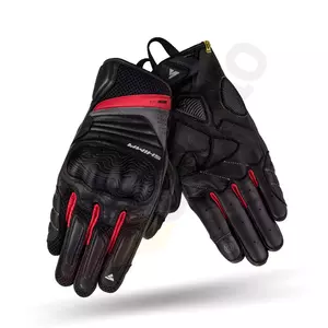 Shima Rush Mănuși de motocicletă pentru bărbați negru și roșu L-2