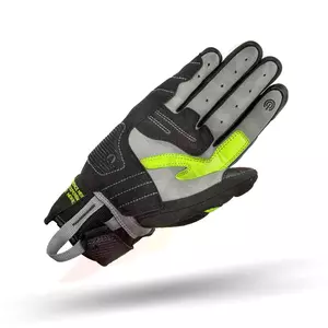 Shima γάντια μοτοσικλέτας X-Breeze 2 καλοκαίρι μαύρο φλούο M-2