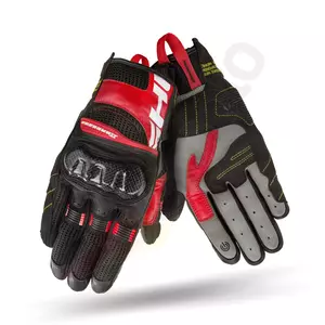 Shima X-Breeze 2 Sommer-Motorrad-Handschuhe schwarz und rot L-3