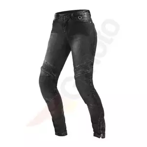 Shima Jess jeans moto femme noir étendu 24 - 5901138303764