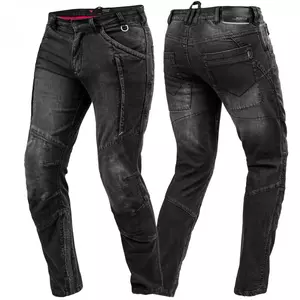 Shima Ghost Jeans pantaloni de motocicletă negru 32-3
