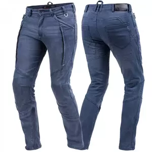 Shima Ghost Jeans kalhoty na motorku modré 32-3