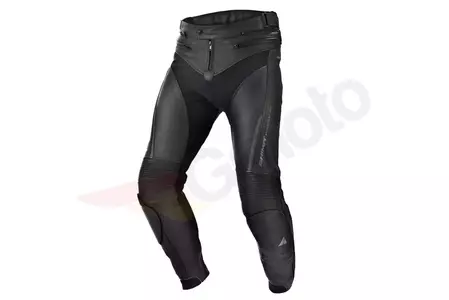 Shima Chase Pantalones de moto de cuero negro 50-2