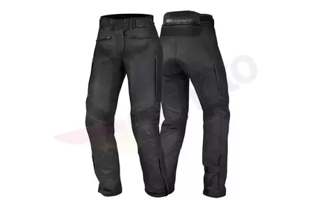 Ženske tekstilne motociklističke hlače Shima Nomade, crne XXL-4