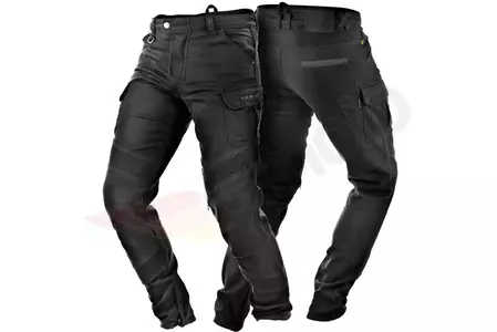 Pantalón moto textil Shima Giro negro 32-3