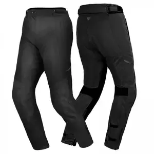 Shima Jet Hombres Textil Moto Pantalones verano negro L-2