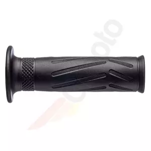 Poignées Ariete Road Super Soft (120mm) avec trou de couleur noire (design Yamaha) - 01694/SSF