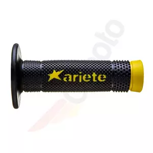 Ariete Off Road Vulcan guiador sem furo (115mm) cor preto amarelo - 02643-GN