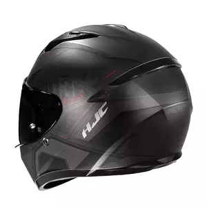 HJC C10 INKA PRETO/VERMELHO capacete integral de motociclista L-3