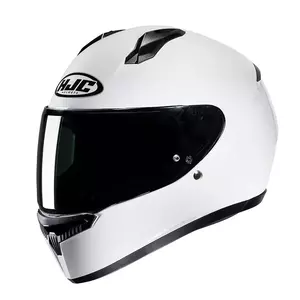 Capacete integral de motociclista HJC C10 WHITE XXL-1