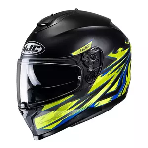 HJC C70 PENTAS AMARELO/AZUL capacete integral de motociclista L-1